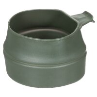 MFH Schwedischer Faltbecher aus Silikon oliv 250 ml...