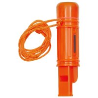 Fox Outdoor Notfallset 5 in 1 Box Kompass Spiegel Pfeife...