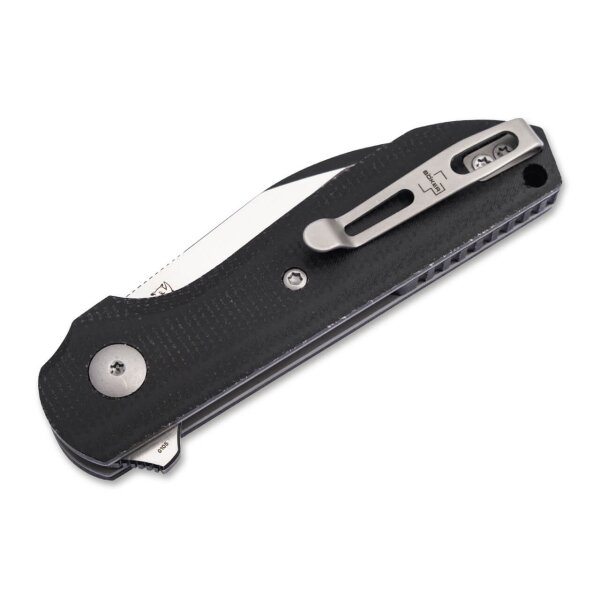 Böker Plus Corvus Taschenmesser Nitro-V Stahl Micarta Linerlock 01BP0071