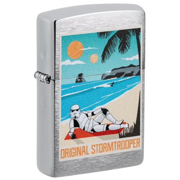 Zippo chrom gebürstet Original Stormtrooper Beach