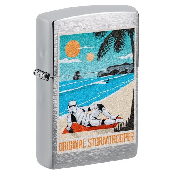 Zippo chrom gebürstet Original Stormtrooper Beach