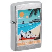 Zippo chrom gebürstet Original Stormtrooper Beach