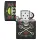 Zippo schwarz matt Skull Gardener Garten fürs Leben 600077