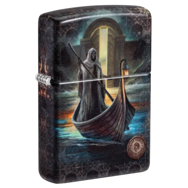 Zippo Anne Stokes The Ferryman Ghost Boat 540°Color 60007708 Sturmfeuerzeug