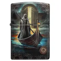Zippo Anne Stokes The Ferryman Ghost Boat 540°Color...