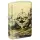 Zippo tumbled messing Compass Adventure Design 60007532 Wildnis als Aquarell