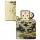 Zippo tumbled messing Compass Adventure Design 60007532 Wildnis als Aquarell