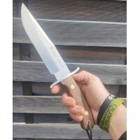 Joker Bowie 7.87 Walnussholz N695 Stahl Lederscheide
