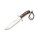 Joker Bowie 7.87 Walnussholz N695 Stahl Lederscheide
