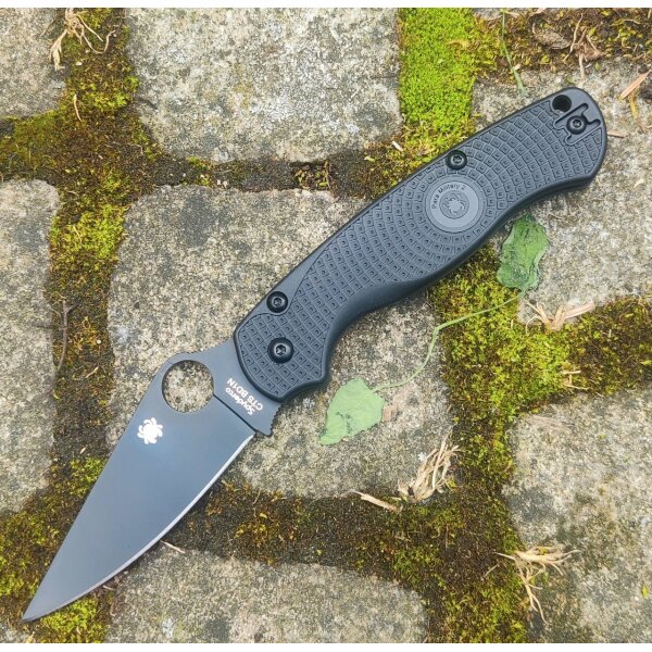 Spyderco Para Military 2 Lightweight CTS BD1N Black Blade Taschenmesser 01SP1408
