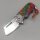 Albainox Mini SparkleTaschenmesser 3Cr13MoV Stahl Holzgriff