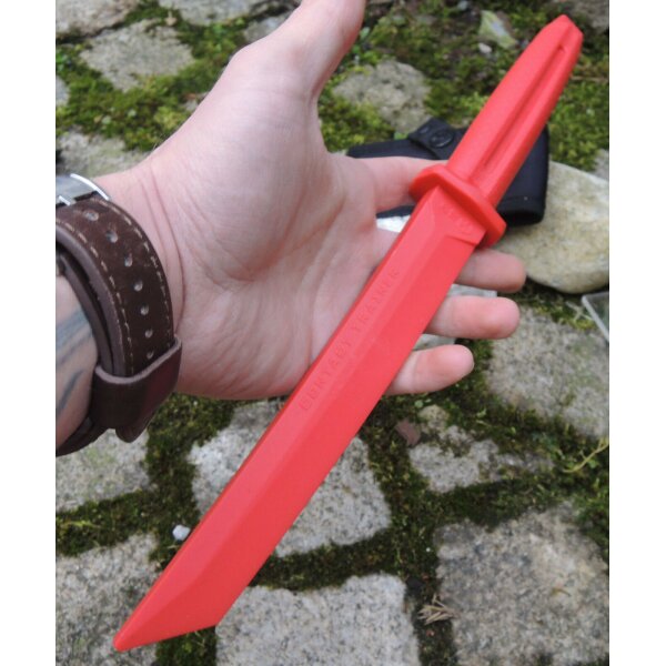 K25 Messer FIXED TANTO TRAINER Übungsmesser Red