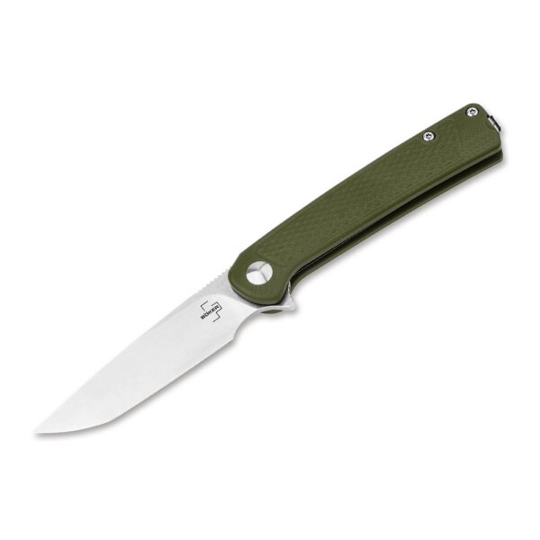 Böker Plus Fire Ant Green Double Detent Ball Messer Taschenmesser 01BP0073