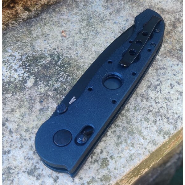 CRKT Messer M16-14XK All Black Schwarz Design by Kit Carson - Crossbar Lock Grivory Griff 01CR1614XK