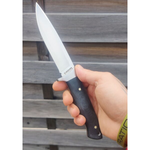 Böker Arbolito Newenche Outdoormesser N695 Stahl G10