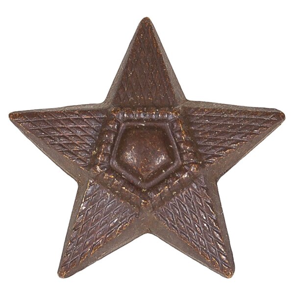 MFH Ungarisches Metallabzeichen bronze Stern neuwertig