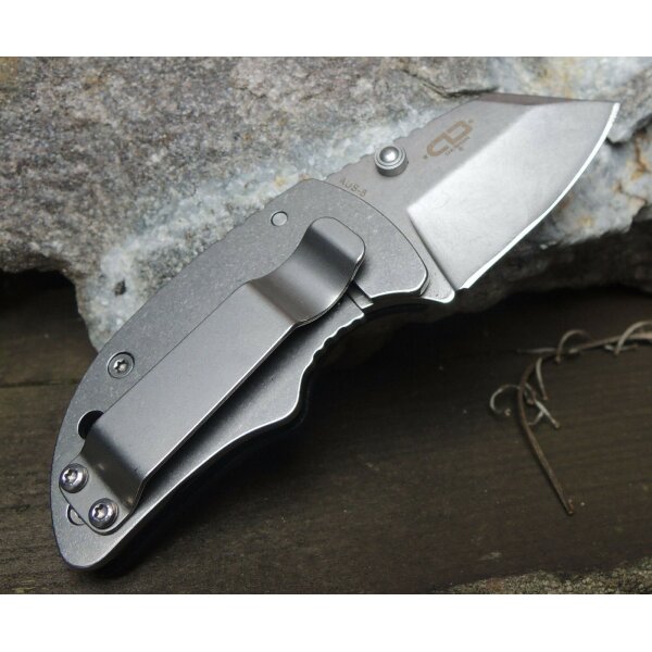 Böker Plus DW-2 Mini Flipper Folder Framelock AUS-8 Stahl Taschenmesser Messer mit Zytel-Griff 01BO574