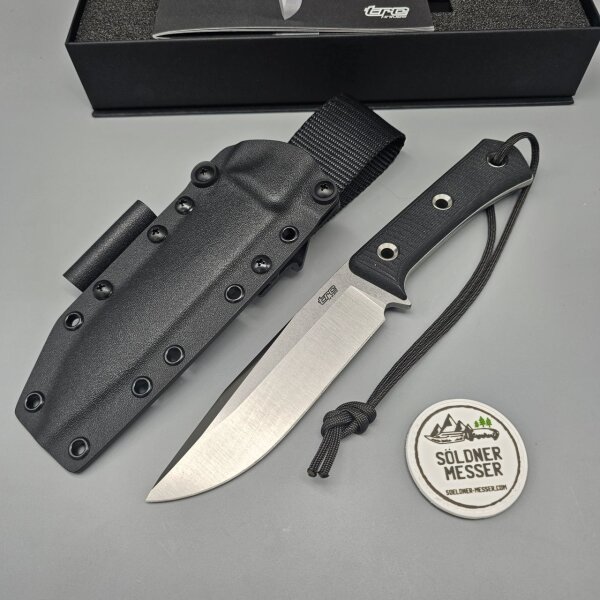 TRC Knives Apocalypse Prime Messer Elmax Stahl Canvas Micarta