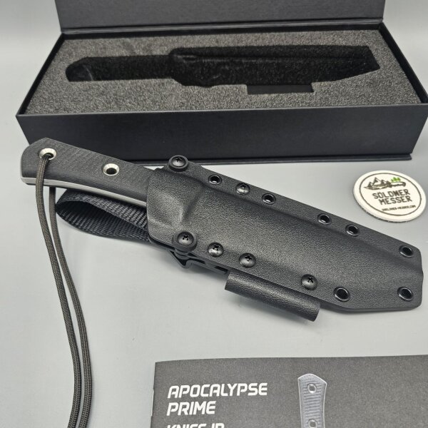 TRC Knives Apocalypse Prime Messer Elmax Stahl Canvas Micarta