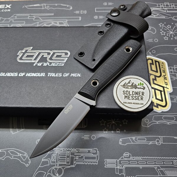 TRC Knives Classic Freedom DLC Messer M390 Stahl G10