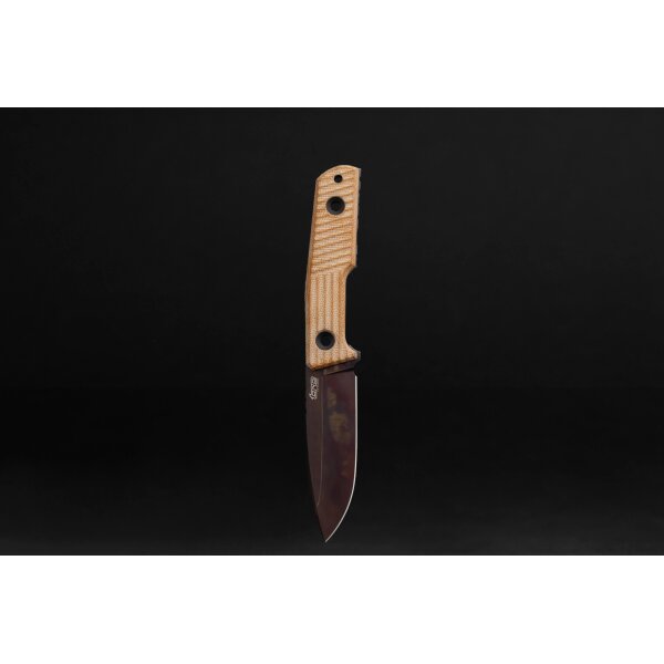 TRC Knives Urban Tactical Apocalyptic Messer Elmax Stahl Canvas Micarta