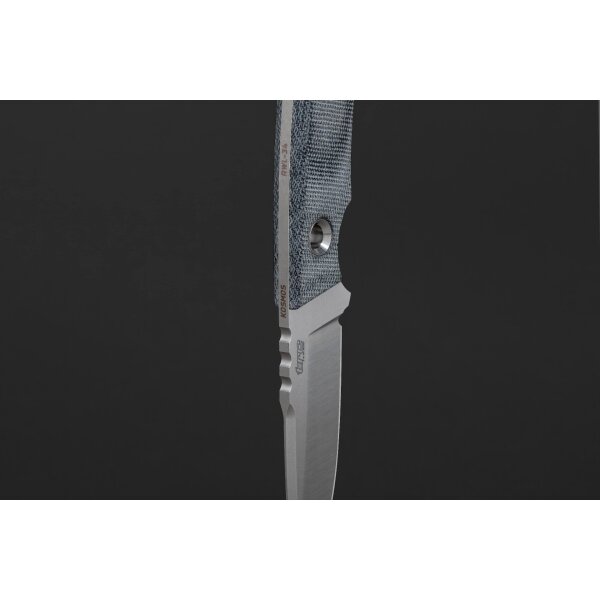 TRC Knives Kosmos Messer RWL-34 Stahl Canvas Micarta Outdoormesser