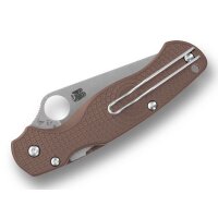 Spyderco Para Military 2 Lightweight CPM 15V Brown FRN...