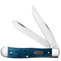 Case SS Mediterranean Blue Bone Trapper Blau mit 2...
