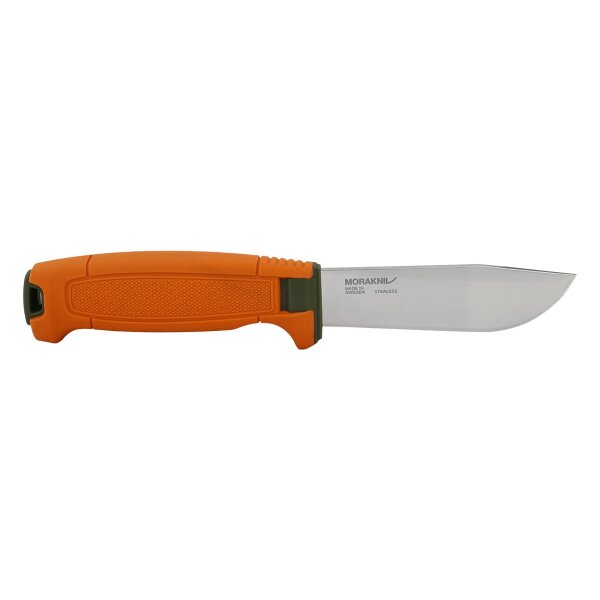Morakniv Amberg Full Flat Hunting Messer Outdoormesser orange