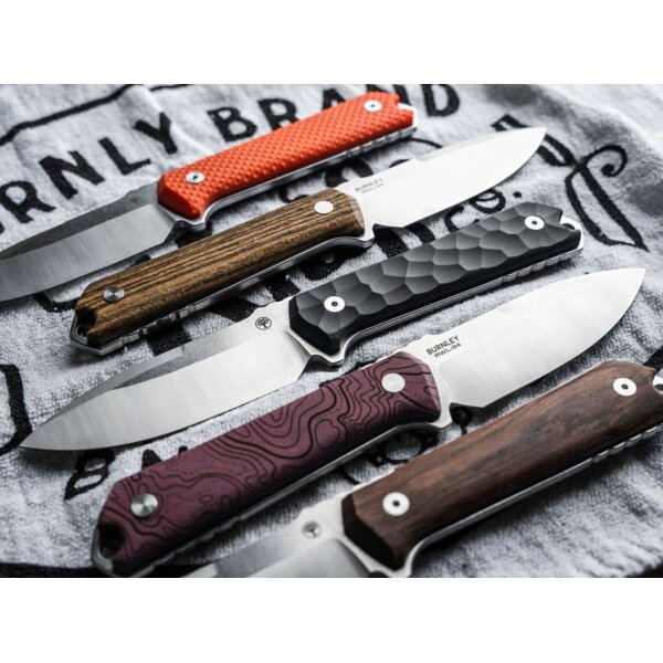 Böker Kiboku Richlite Red Topo Lucas Burnley RWL 34 Stahl 120575