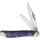 Rough Ryder Peanut Purple Swirl Small Slipjoint