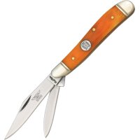 Rough Ryder Peanut Orange Bone Slipjoint Taschenmesser