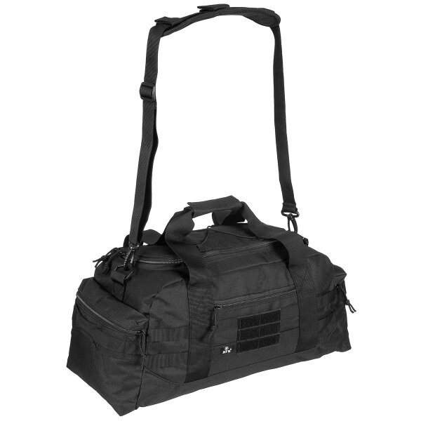 MFH Fliegertasche Reisetasche "Operation 30" mit Schultergurt, schwarz 50 x 24 x 24 cm