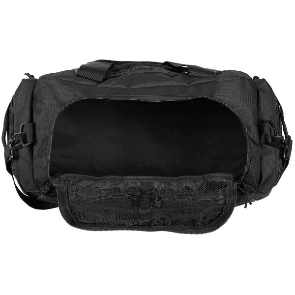 MFH Fliegertasche Reisetasche "Operation 30" mit Schultergurt, schwarz 50 x 24 x 24 cm