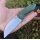 QSP Knife PELICAN QS118-E2 Messer S35VN Stahl Leinen Micarta Kugellager Titanclip