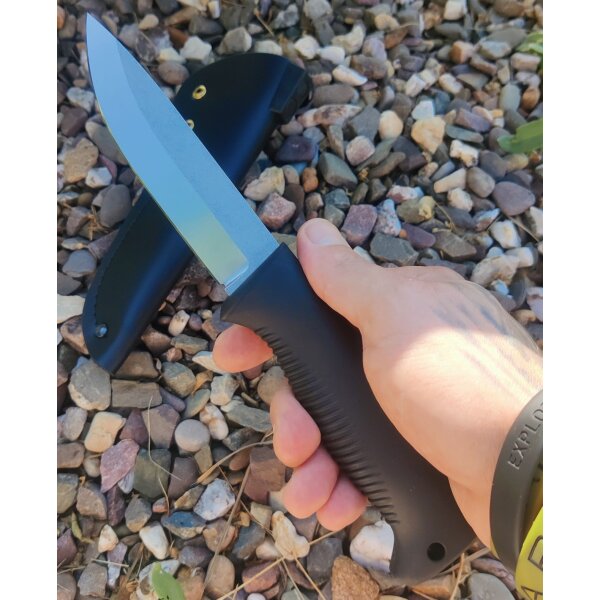Peltonen Knives Puukko M07 Ranger N690 Stahl Bushcraft Messer Lederscheide