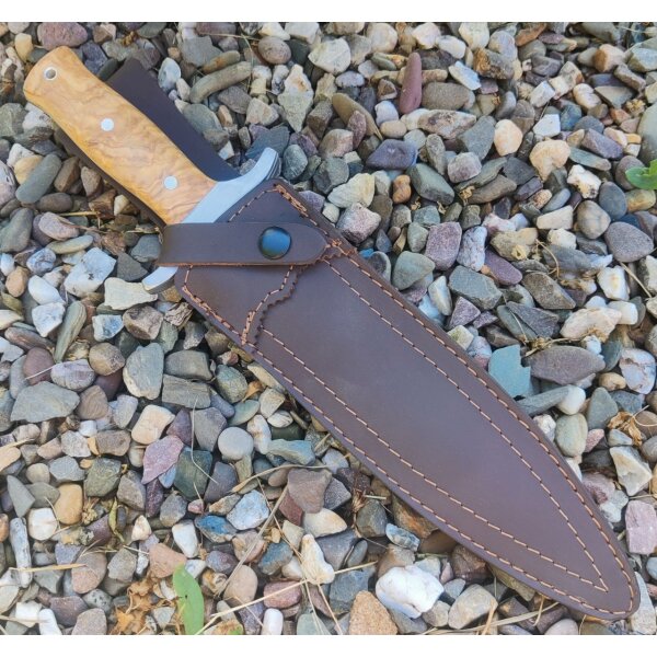 J&V Forester Montero Olivo Saufänger mit Lederscheide