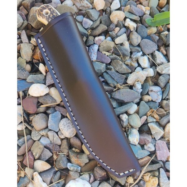 J&V Forester Oryx Ciervo Jagdmesser ACX-390 Stahl Hirschhorngriff
