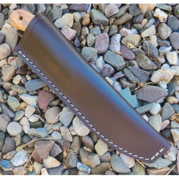 J&V Forester Oryx Olivo Jagdmesser ACX-390 Stahl Olivenholzgriff