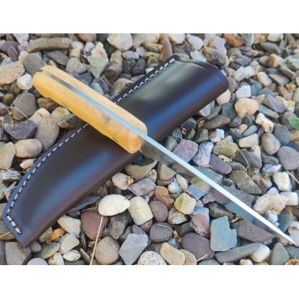 J&V Forester Lince Olivo Jagdmesser ACX-390 Stahl Olivenholzgriff