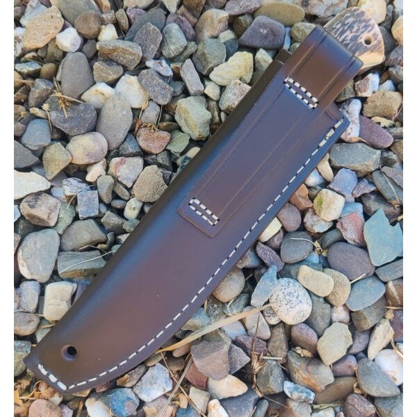 J&V Forester Corzo Ciervo Jagdmesser ACX-390 Stahl Hirschhorngriff