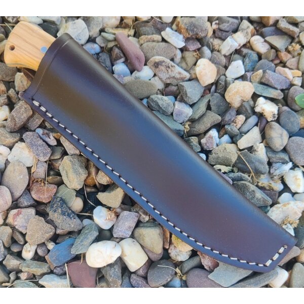 J&V Forester Corzo Olivo Jagdmesser ACX-390 Stahl Olivenholzgriff