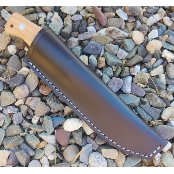 J&V Forester Cocker Olivo Jagdmesser ACX-390 Stahl Olivenholzgriff
