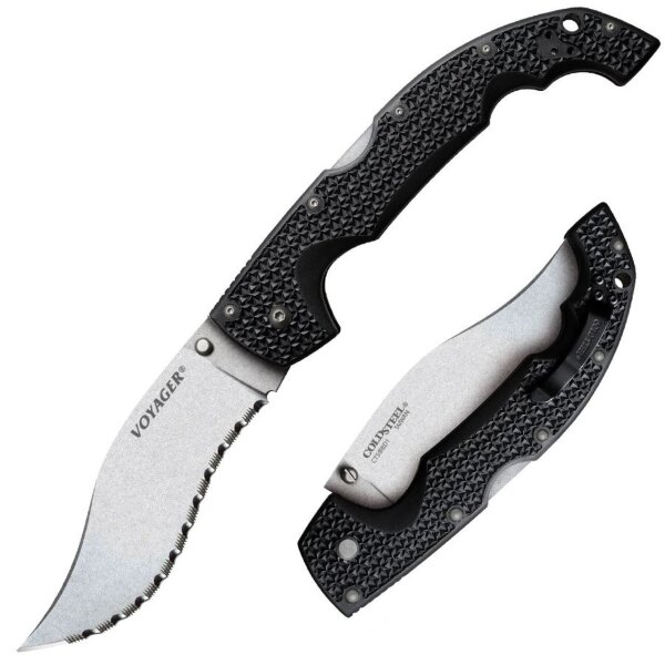 Cold Steel Voyager Vaquero XL Lynn Thompson Edition Lockback Serrationn CHLT00345