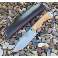 J&V Forester Skinner Olivo Jagdmesser ACX-390 Stahl...