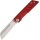 Rough Ryder Rider Vibe - Folder Slipjoint 42a konform G10 Griff rot red Clip Stainless Steel RR2606