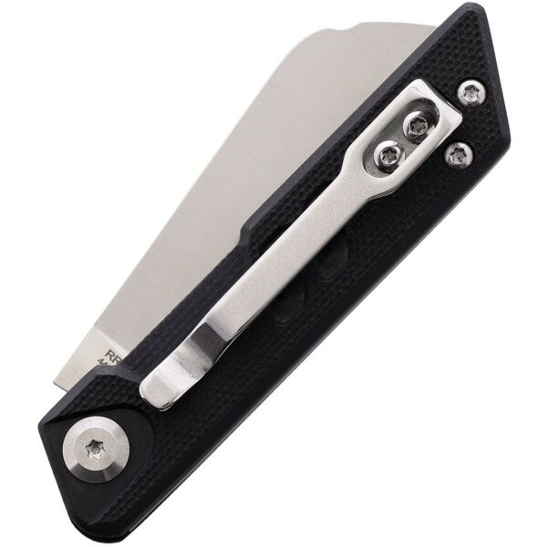 Rough Ryder Rider Vibe - Folder Slipjoint 42a konform G10 Griff schwarz black Clip Stainless Steel RR2605