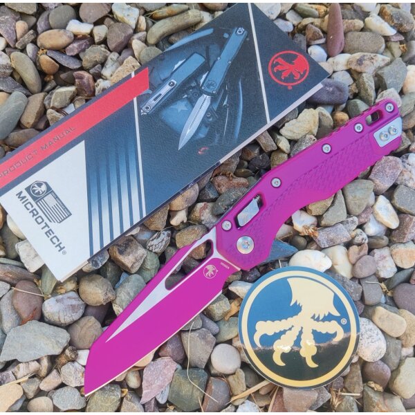 Microtech MSI Ram-Lok Sangria M390MK Stahl Red Cerakote