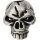 Schmuckatelli Co. Lanyard Beads Emerson Skull Bead aus Zinn