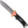 Haller Fixed Freizeit- und Outdoormesser serrated rostfrei mit Nylonscheide und Feuerstarter